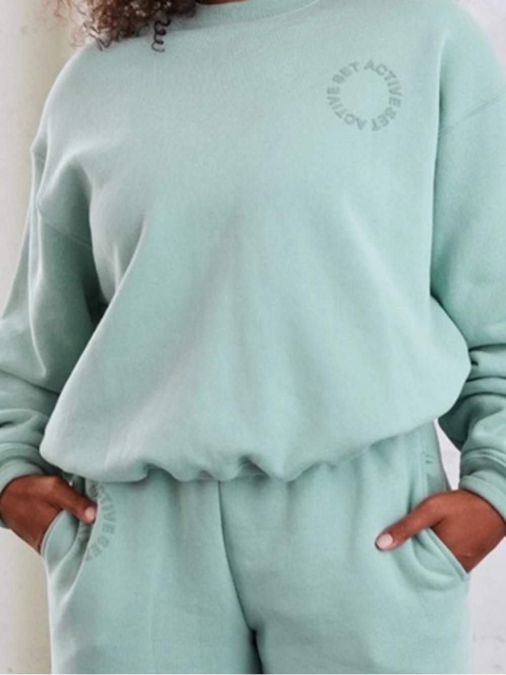 SET Active Mint Crewneck Sweatshirt